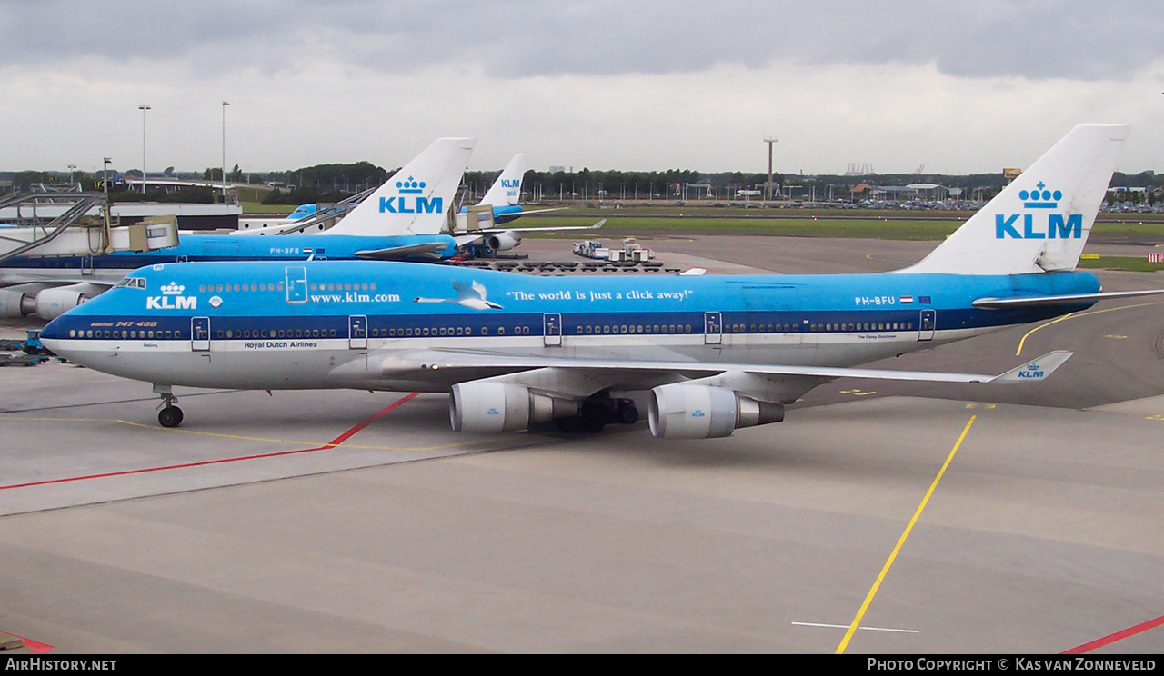 Aircraft Photo of PH-BFU | Boeing 747-406M | KLM - Royal Dutch Airlines | AirHistory.net #364498