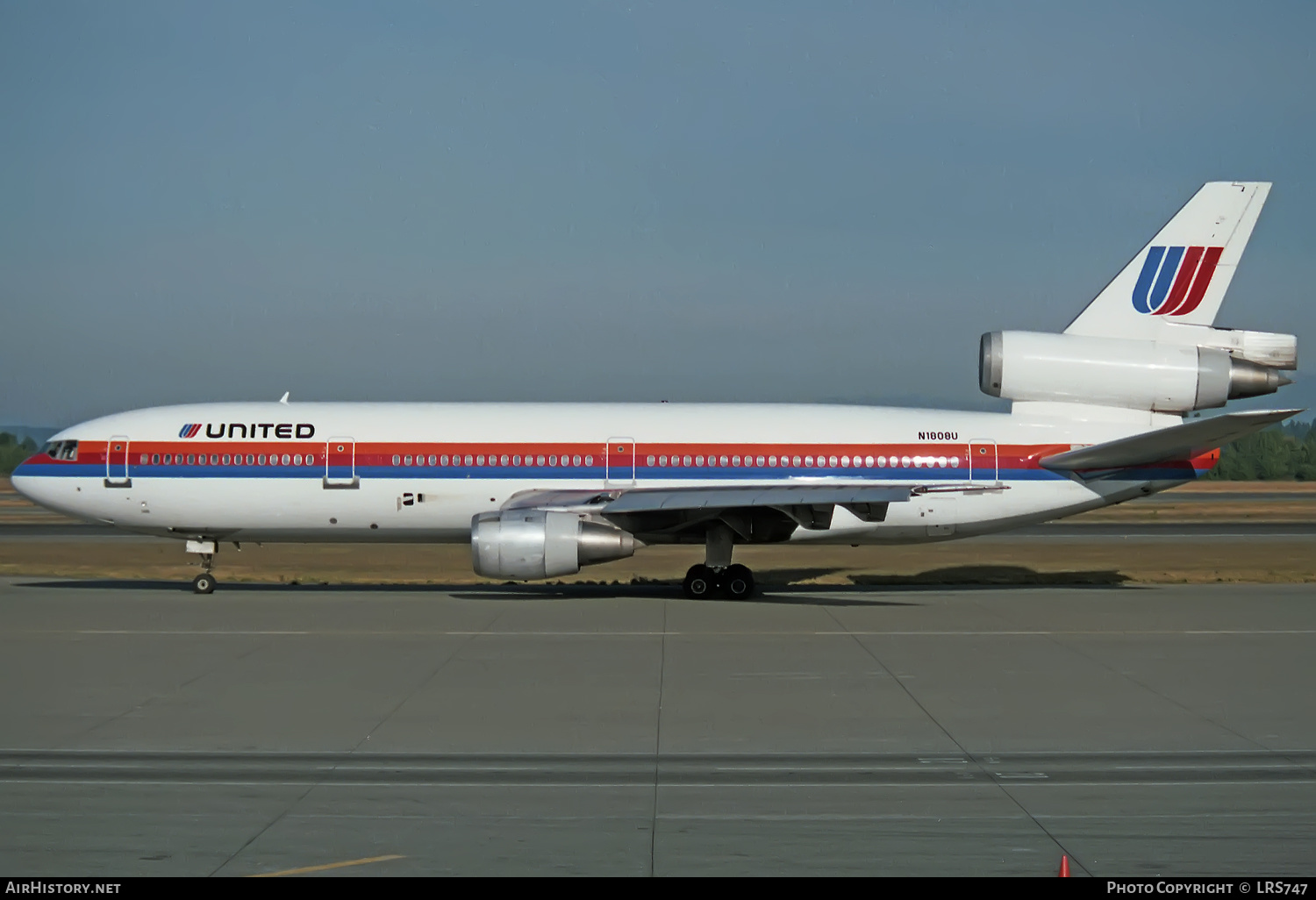 Aircraft Photo of N1808U | McDonnell Douglas DC-10-10 | United Airlines | AirHistory.net #364503