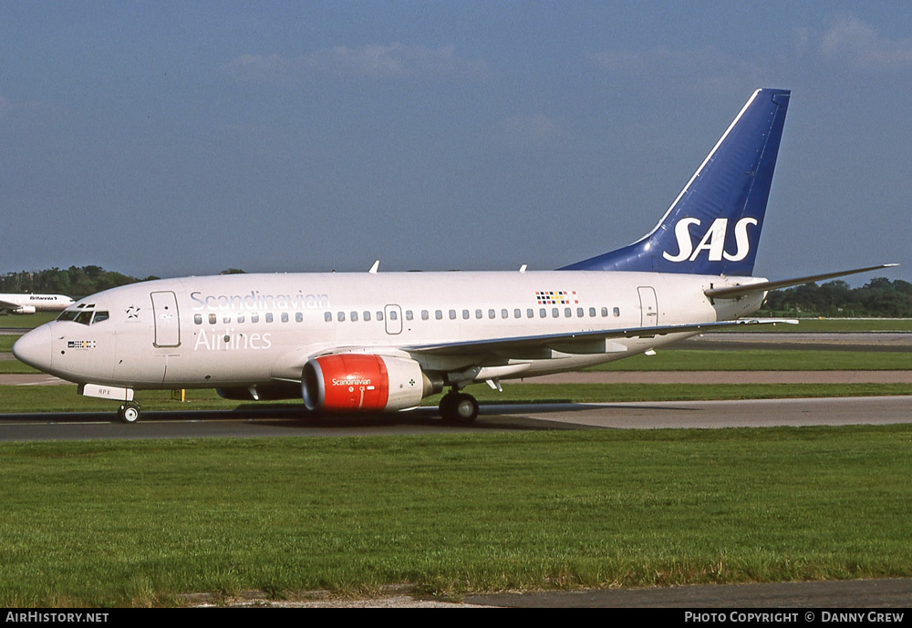 Aircraft Photo of LN-RPX | Boeing 737-683 | Scandinavian Airlines - SAS | AirHistory.net #364505