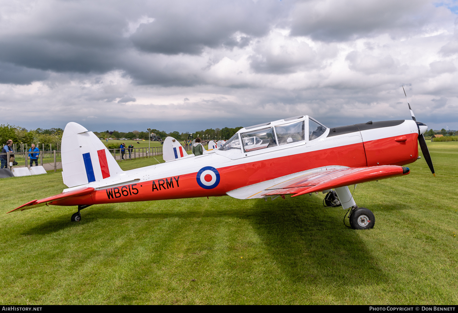 Aircraft Photo of G-BXIA / WB615 | De Havilland DHC-1 Chipmunk 22 | AirHistory.net #364506