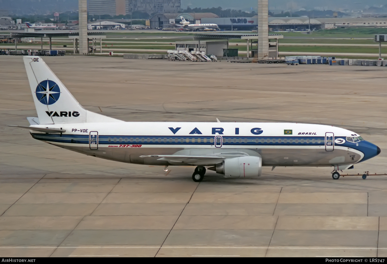 Aircraft Photo of PP-VOE | Boeing 737-341 | Varig | AirHistory.net #364508