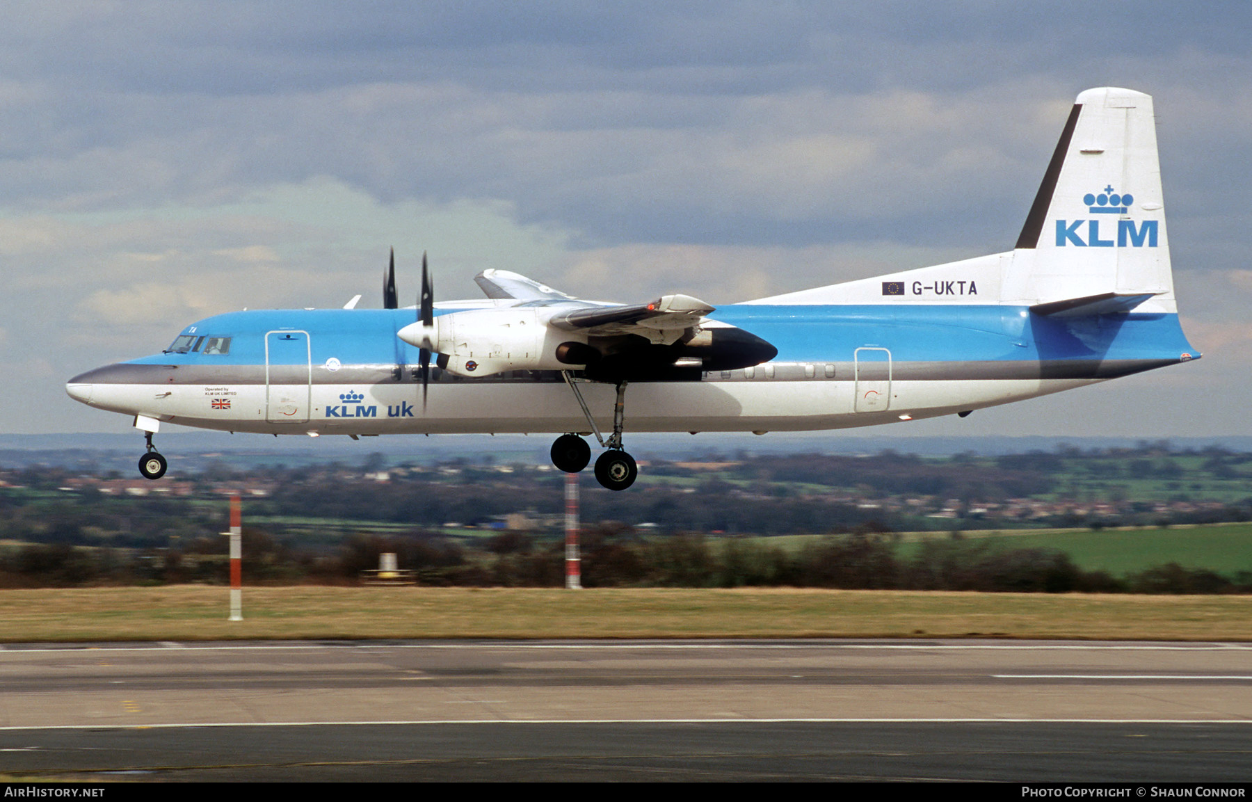 Aircraft Photo of G-UKTA | Fokker 50 | KLM UK | AirHistory.net #364509