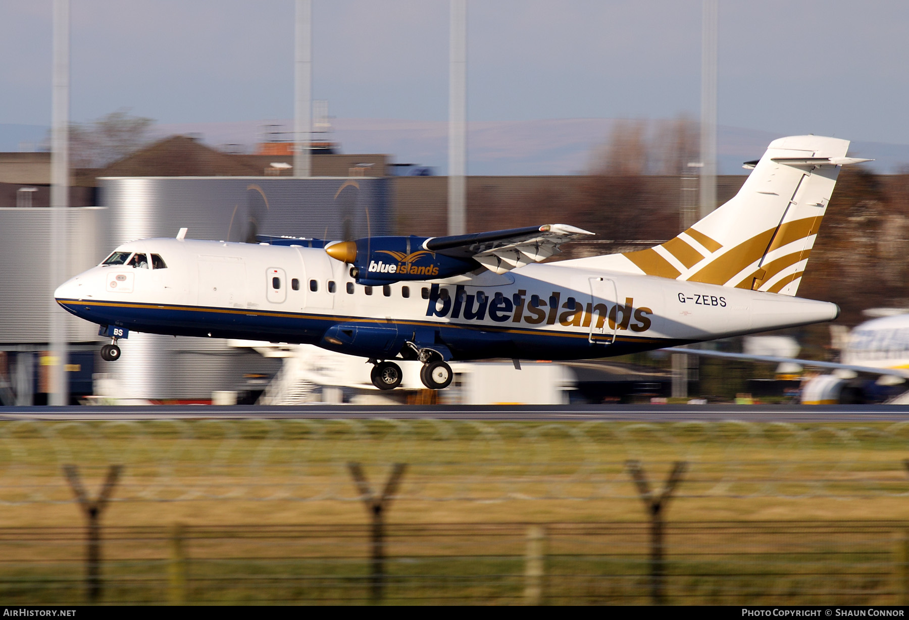 Aircraft Photo of G-ZEBS | ATR ATR-42-320 | Blue Islands | AirHistory.net #364515