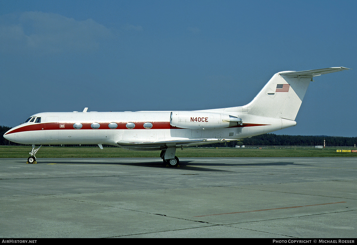 Aircraft Photo of N40CE | Grumman American G-1159 Gulfstream II | USA - Army | AirHistory.net #364519