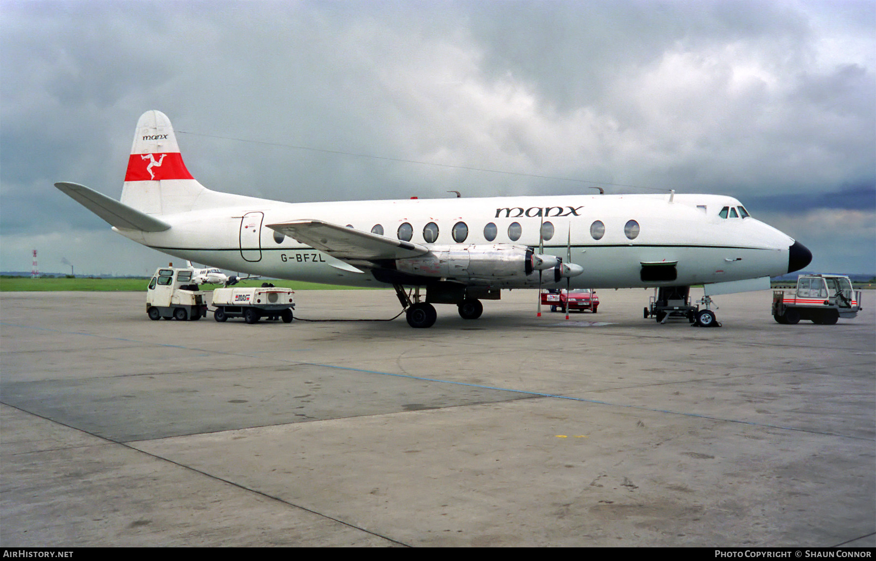 Aircraft Photo of G-BFZL | Vickers 836 Viscount | Manx Airlines | AirHistory.net #364529