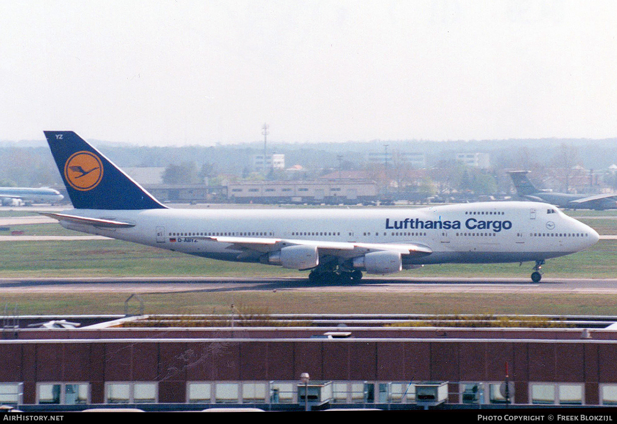Aircraft Photo of D-ABYZ | Boeing 747-230B(SF) | Lufthansa Cargo | AirHistory.net #364532