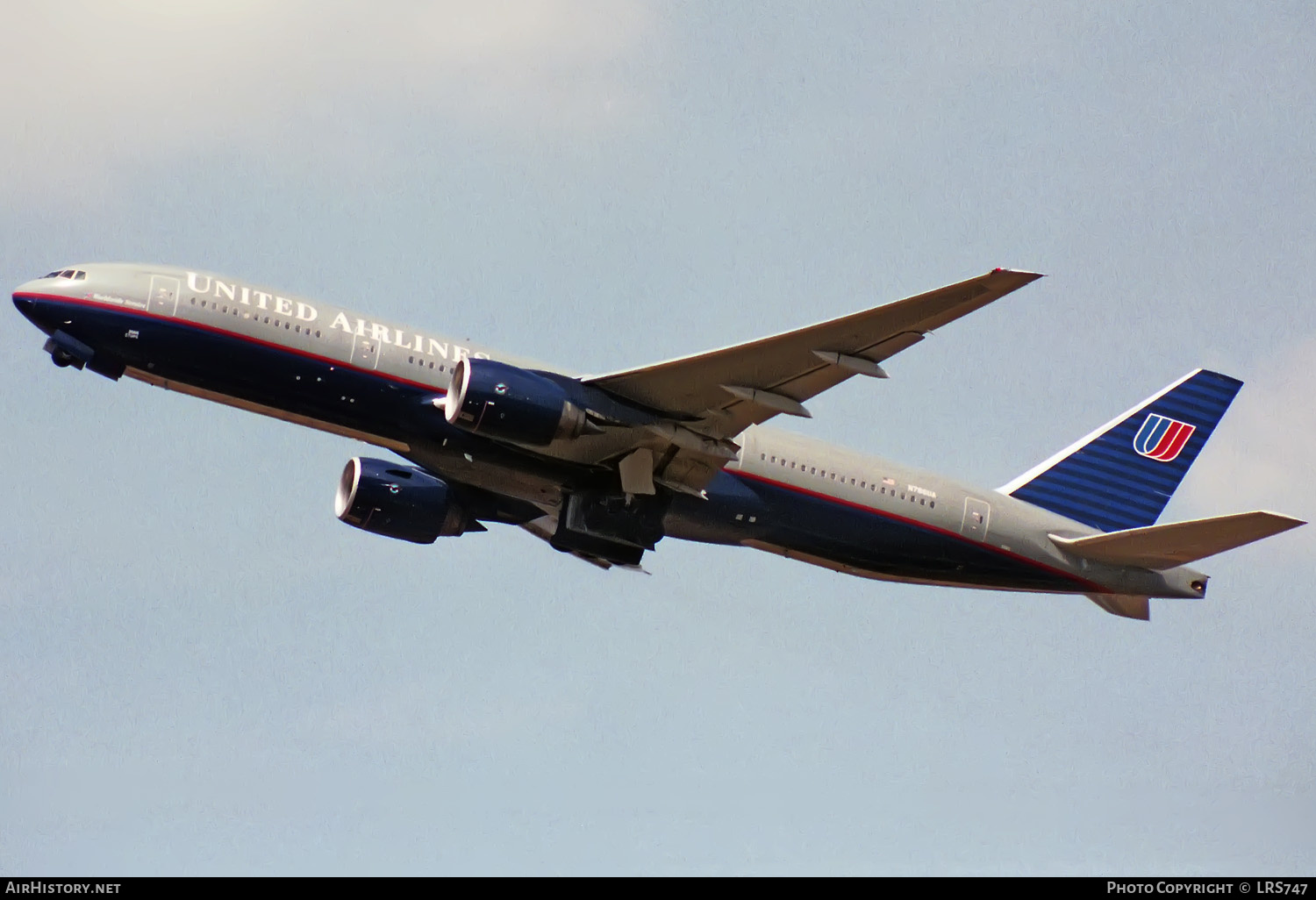 Aircraft Photo of N766UA | Boeing 777-222 | United Airlines | AirHistory.net #364533