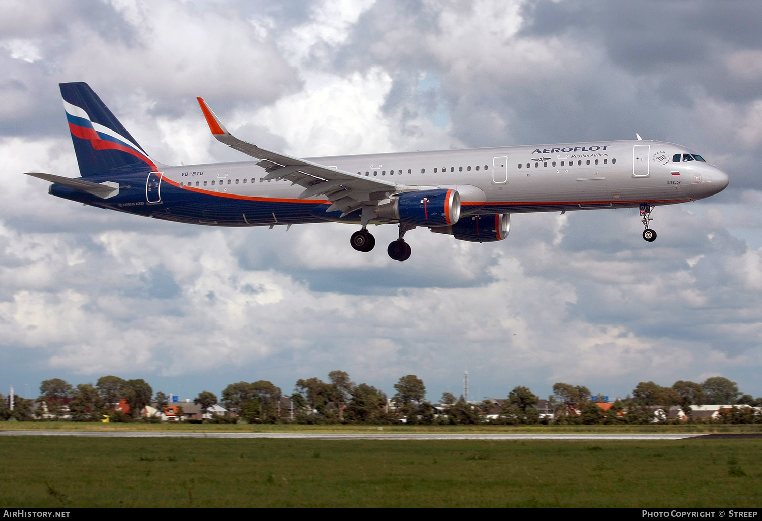 Aircraft Photo of VQ-BTU | Airbus A321-211 | Aeroflot - Russian Airlines | AirHistory.net #364542