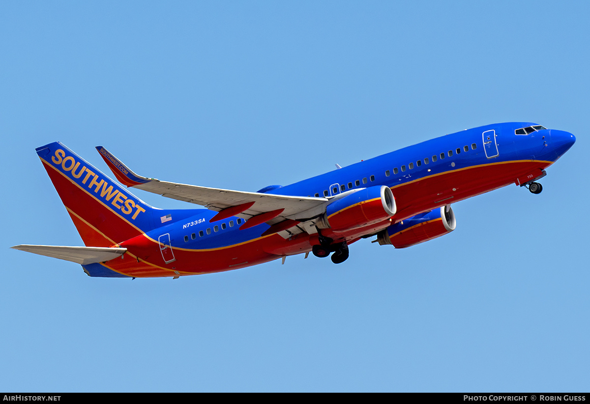 Aircraft Photo of N733SA | Boeing 737-7H4 | Southwest Airlines | AirHistory.net #364544