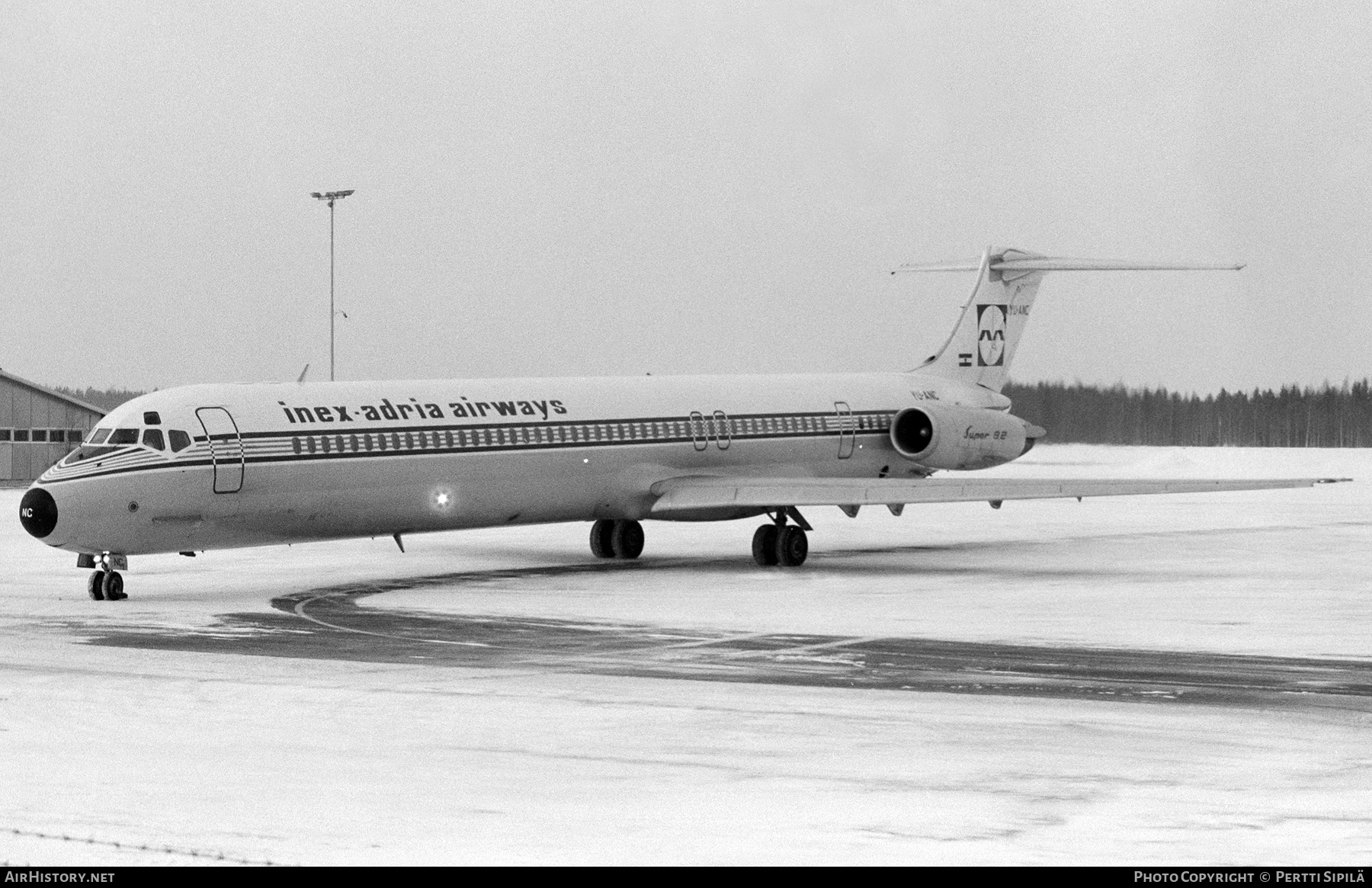 Aircraft Photo of YU-ANC | McDonnell Douglas MD-82 (DC-9-82) | Inex-Adria Airways | AirHistory.net #364548