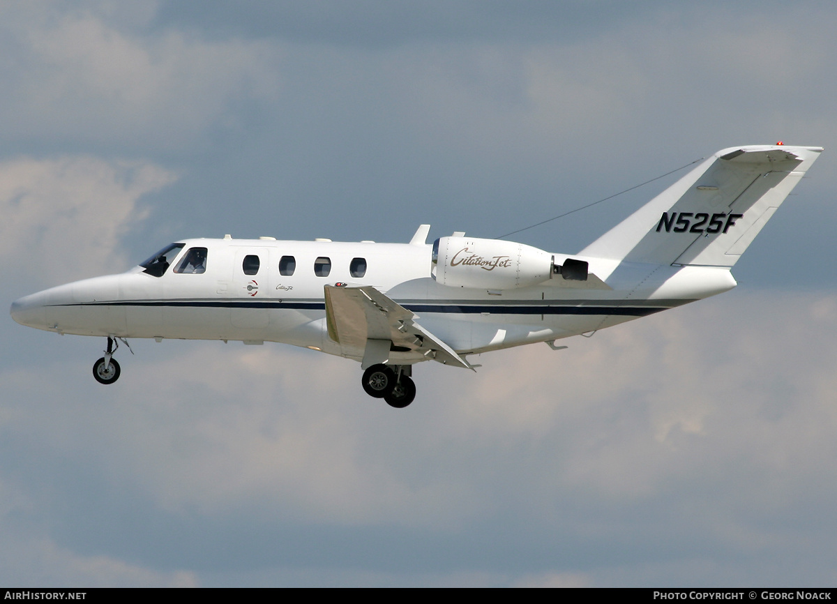 Aircraft Photo of N525F | Cessna 525 CitationJet | AirHistory.net #364557