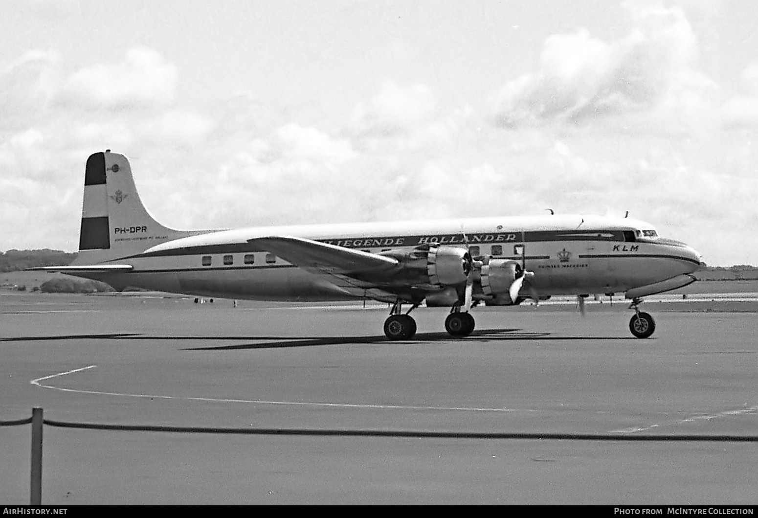 Aircraft Photo of PH-DPR | Douglas DC-6 | KLM - Royal Dutch Airlines | AirHistory.net #364604