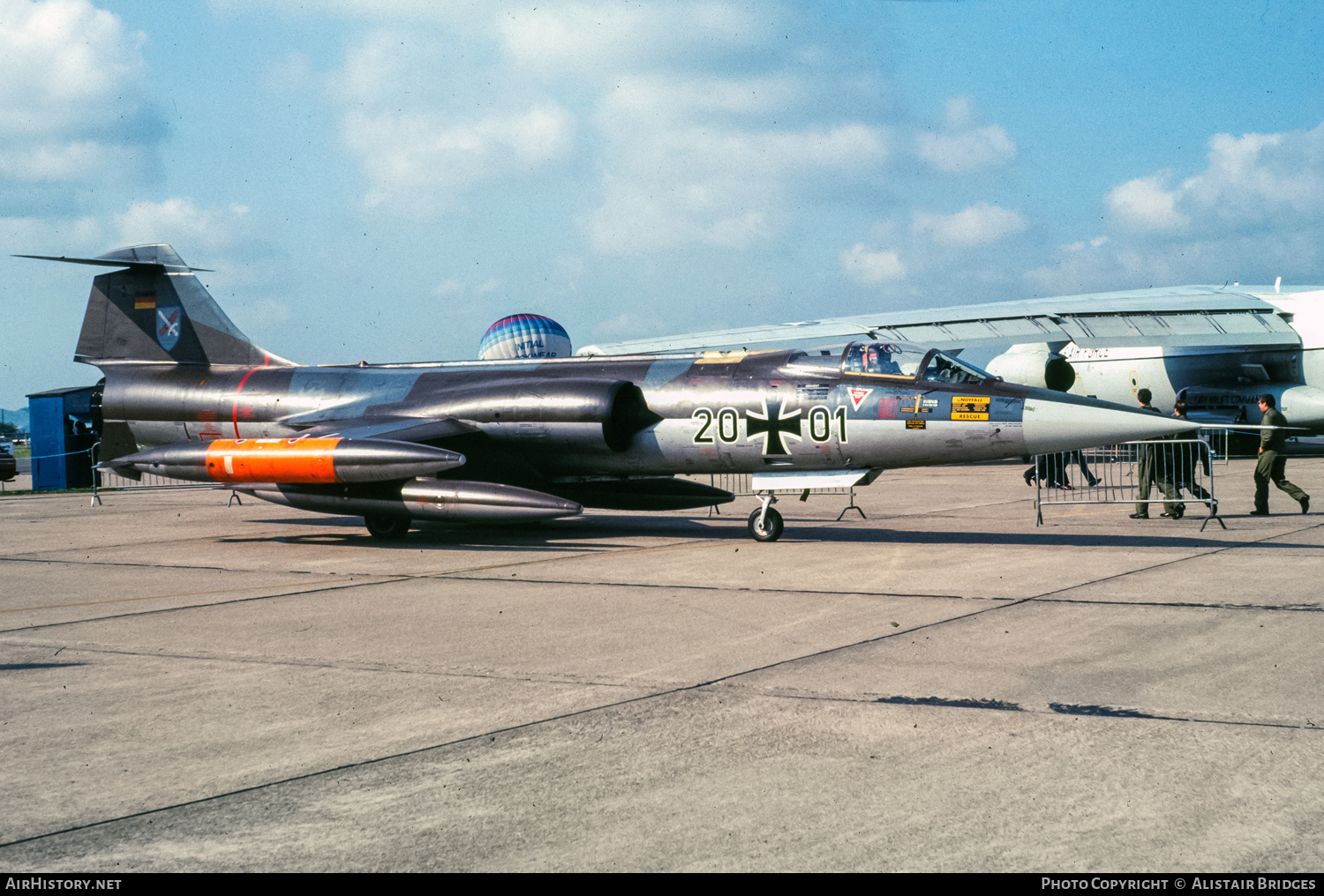 Aircraft Photo of 2001 | Lockheed F-104G Starfighter | Germany - Air Force | AirHistory.net #364607