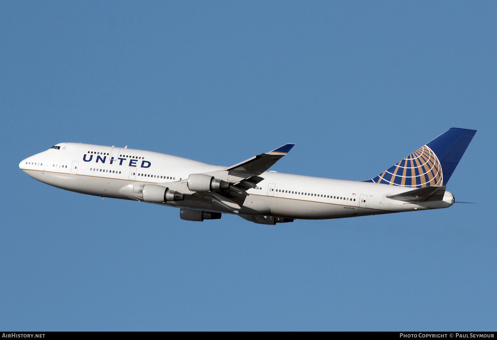 Aircraft Photo of N127UA | Boeing 747-422 | United Airlines | AirHistory.net #364635