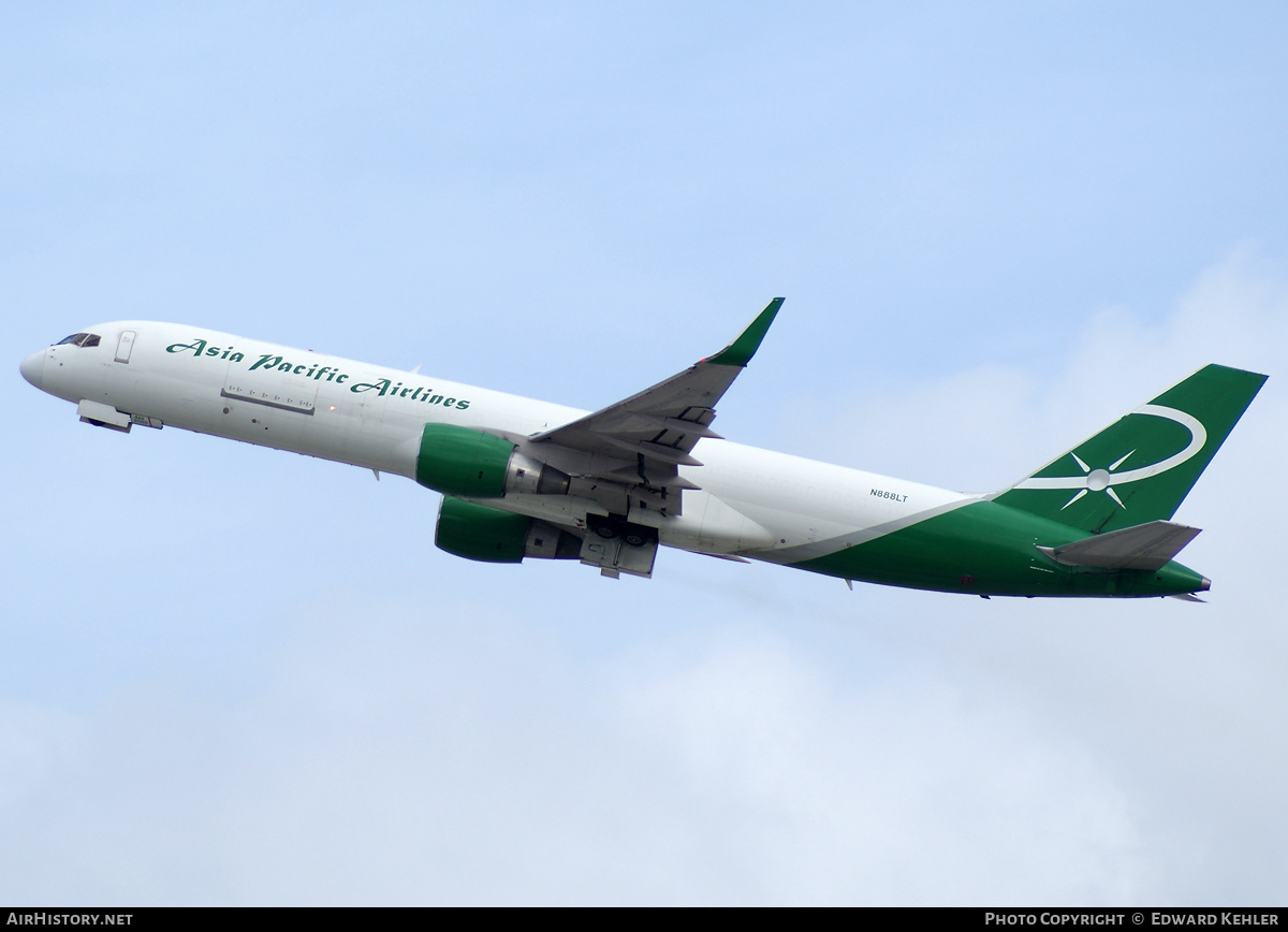 Aircraft Photo of N888LT | Boeing 757-230(SF) | Asia Pacific Airlines | AirHistory.net #364643