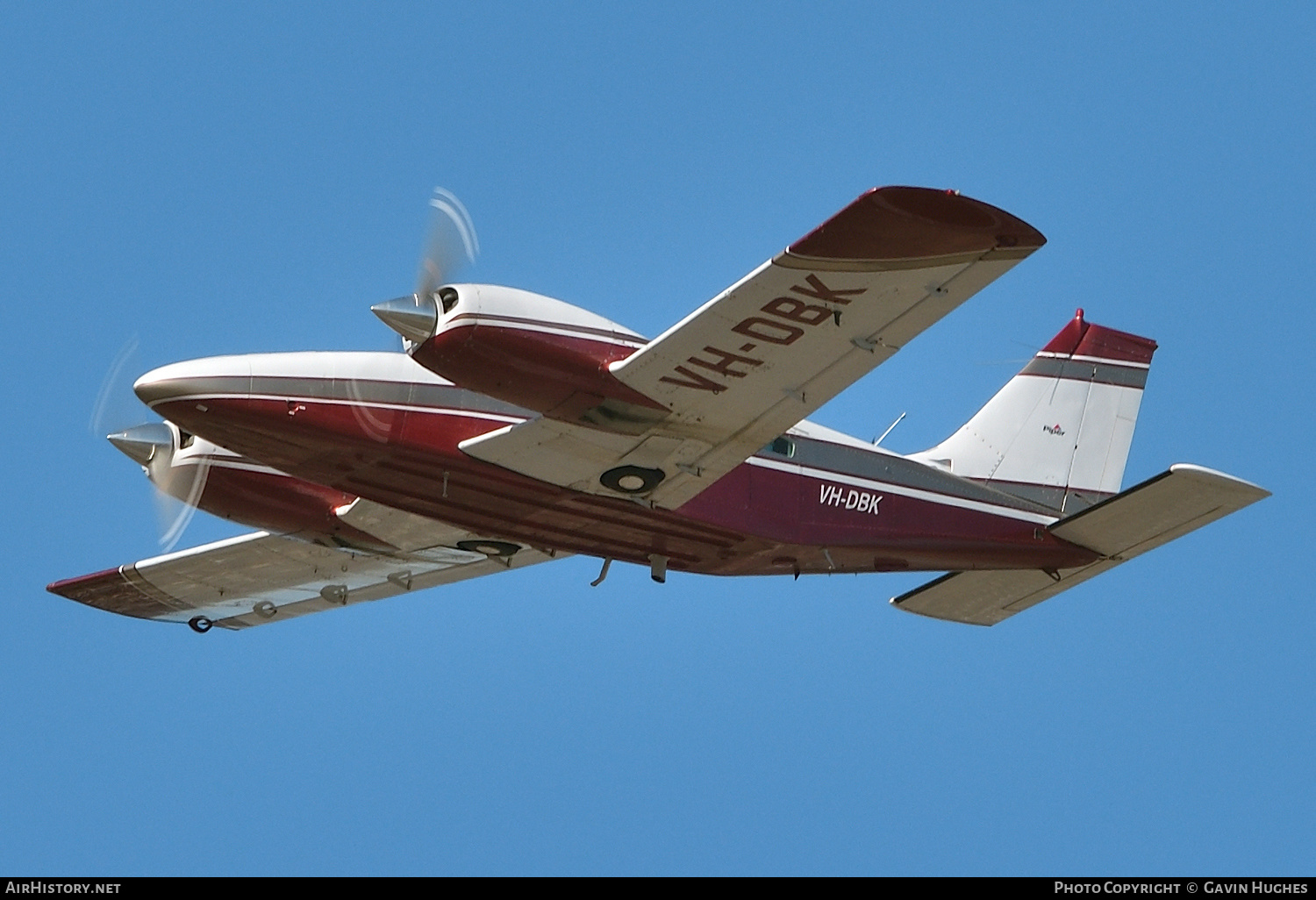 Aircraft Photo of VH-DBK | Piper PA-34-200T Seneca II | AirHistory.net #364656