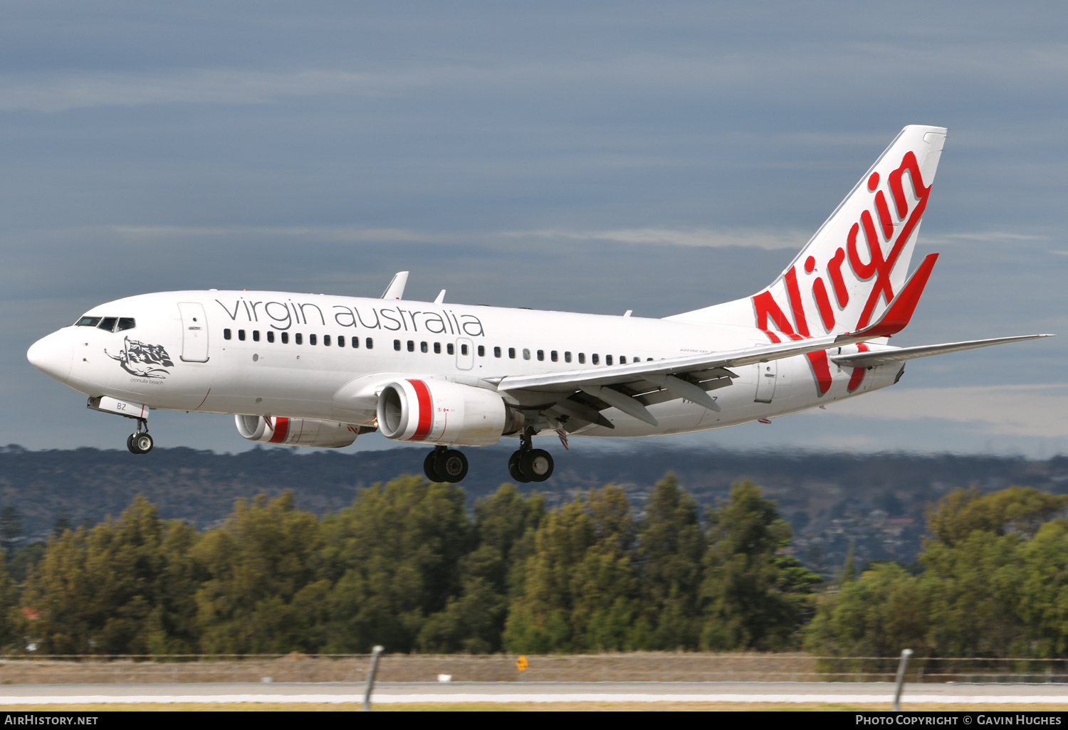 Aircraft Photo of VH-VBZ | Boeing 737-7FE | Virgin Australia Airlines | AirHistory.net #364657