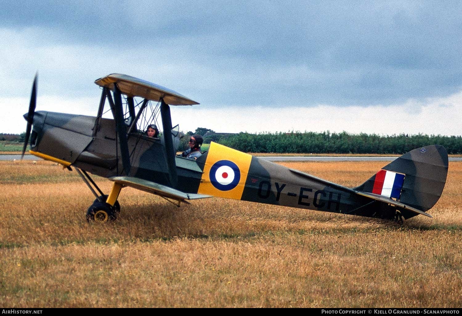 Aircraft Photo of OY-ECH | De Havilland D.H. 82A Tiger Moth II | UK - Air Force | AirHistory.net #364667