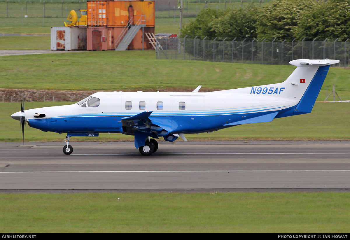 Aircraft Photo of N995AF | Pilatus PC-12NGX (PC-12/47E) | AirHistory.net #364680