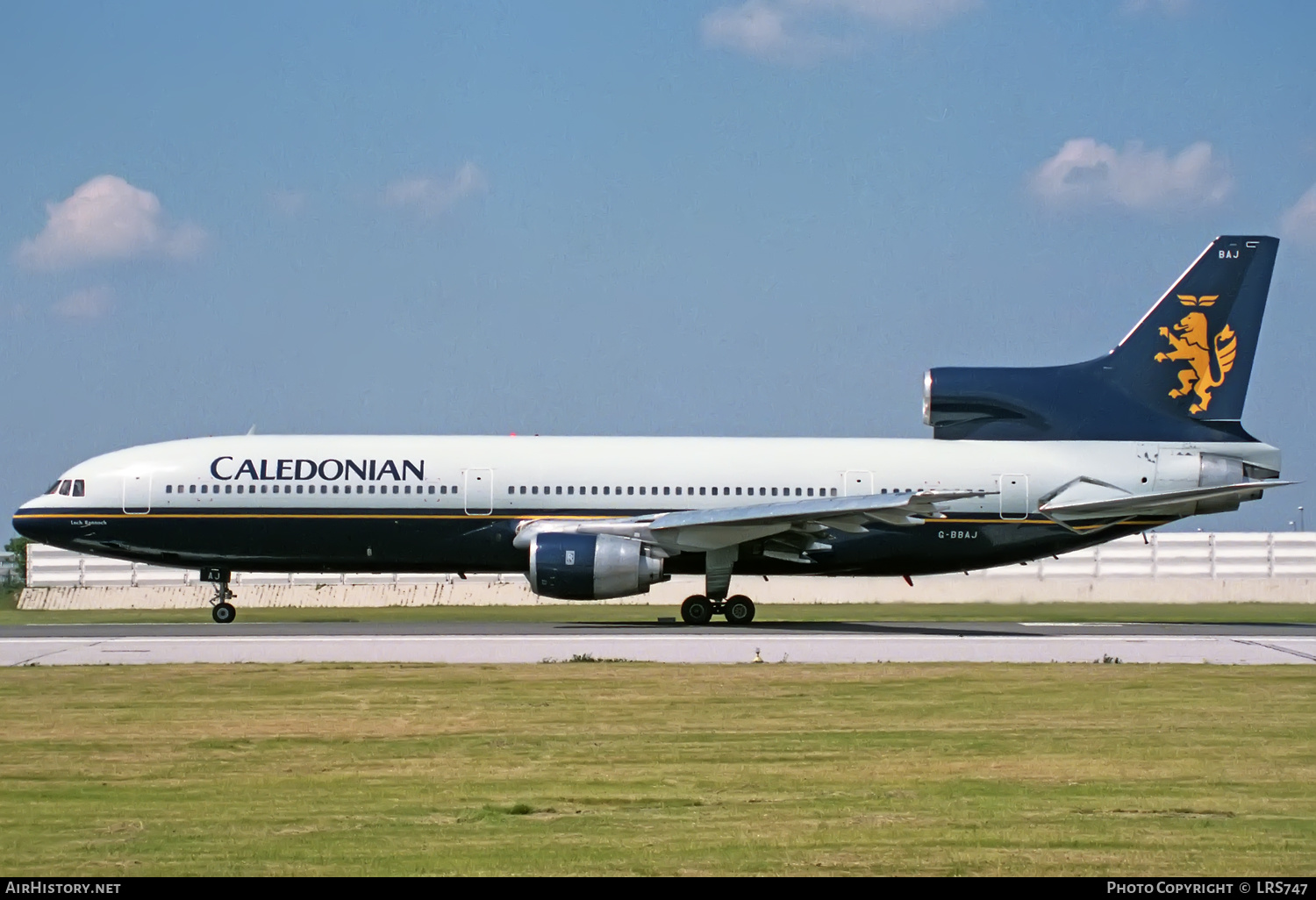 Aircraft Photo of G-BBAJ | Lockheed L-1011-385-1-14 TriStar 100 | Caledonian Airways | AirHistory.net #364702