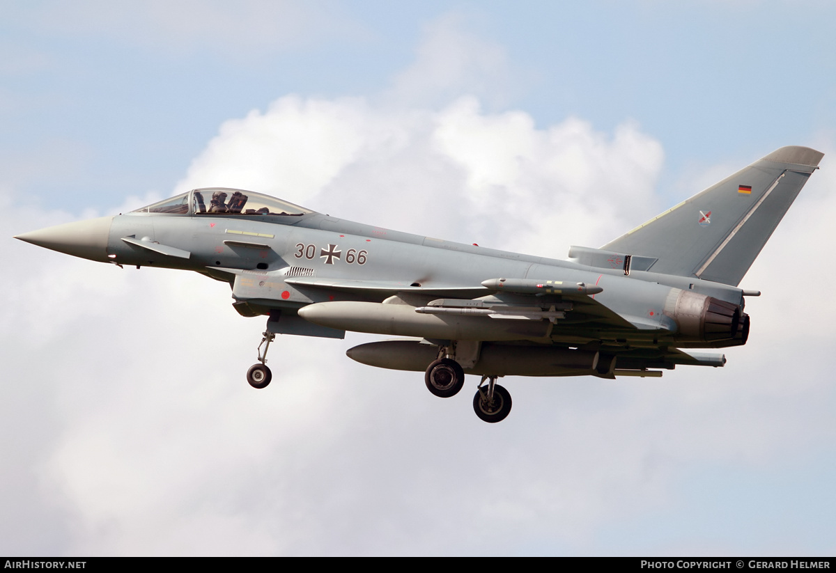 Aircraft Photo of 3066 | Eurofighter EF-2000 Typhoon S | Germany - Air Force | AirHistory.net #364739