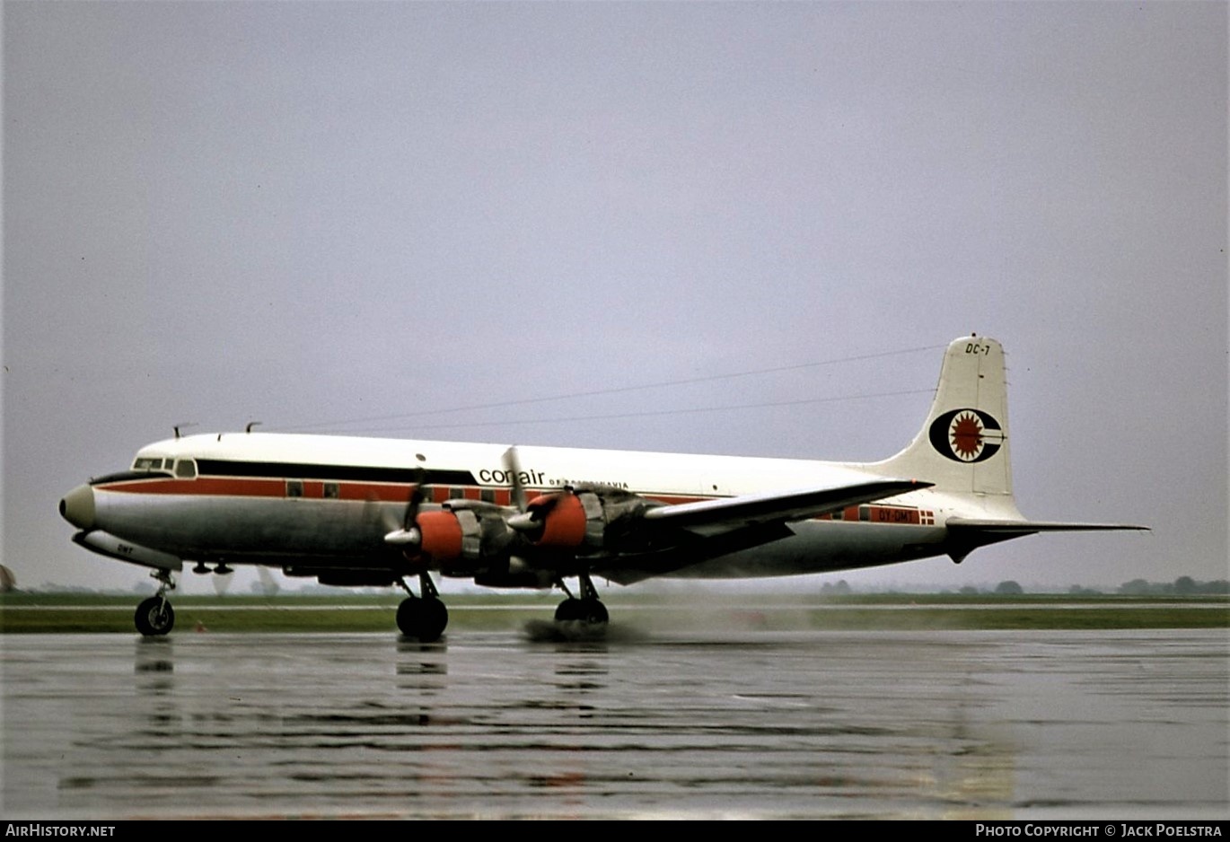 Aircraft Photo of OY-DMT | Douglas DC-7 | Conair of Scandinavia | AirHistory.net #364742