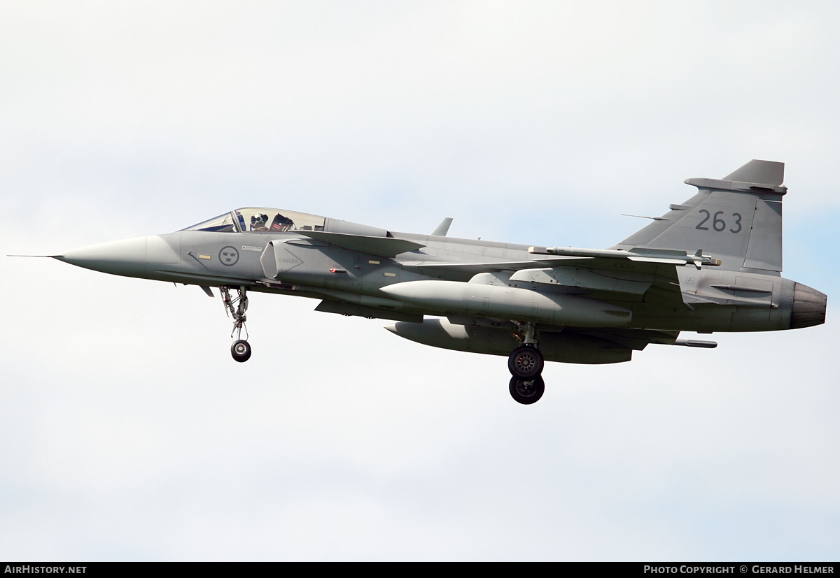 Aircraft Photo of 39263 | Saab JAS 39C Gripen | Sweden - Air Force | AirHistory.net #364750