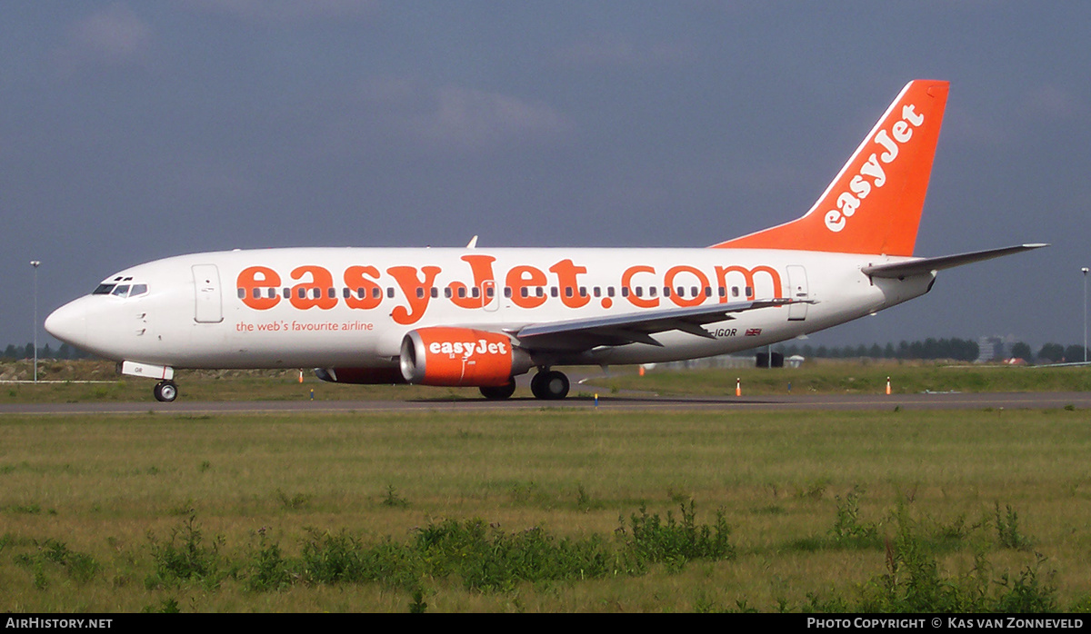 Aircraft Photo of G-IGOR | Boeing 737-36N | EasyJet | AirHistory.net #364754