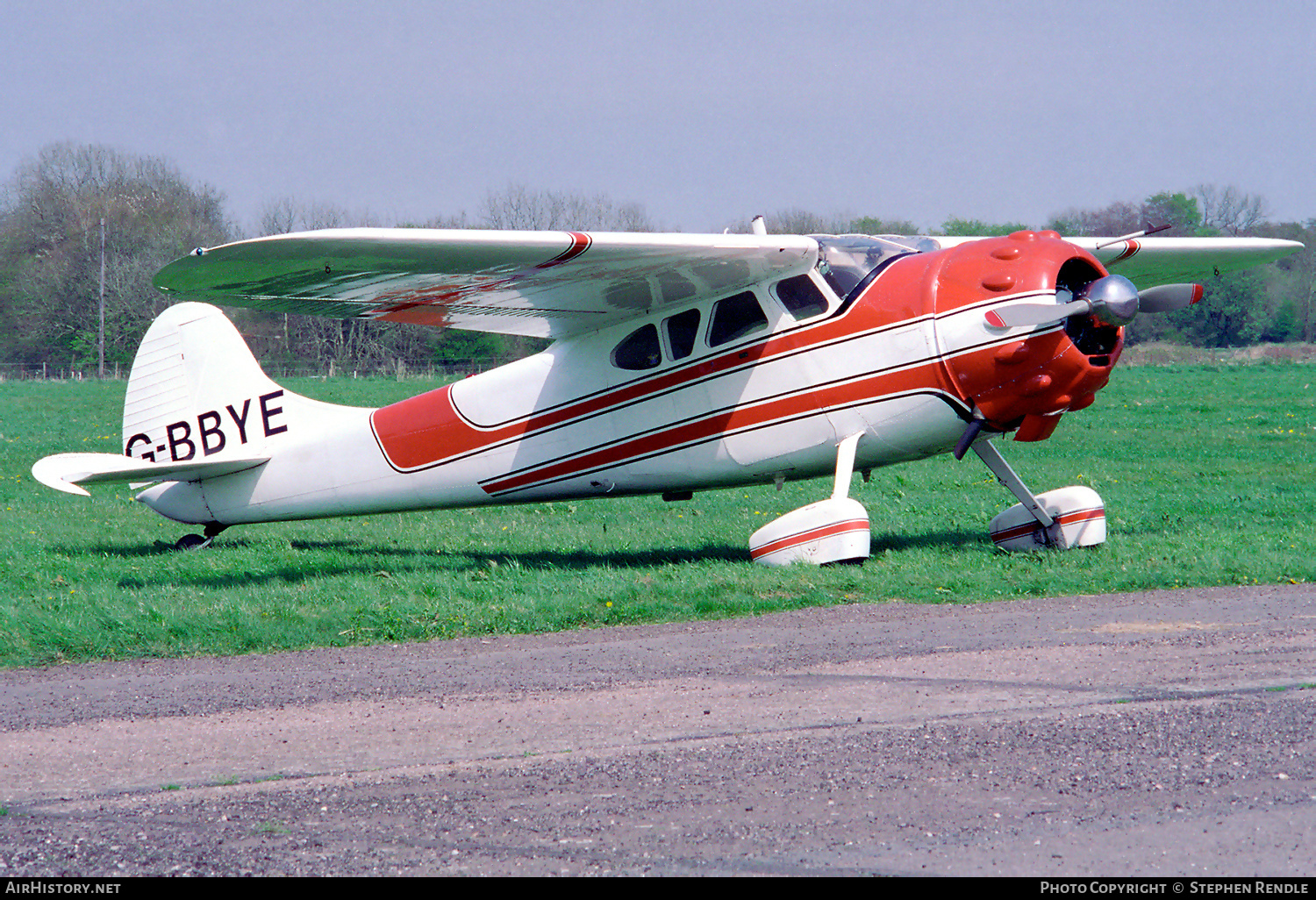 Aircraft Photo of G-BBYE | Cessna 195 | AirHistory.net #364766