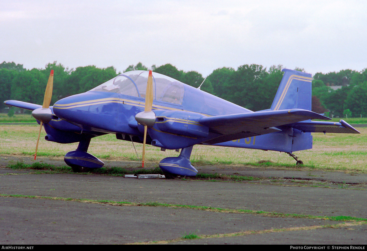 Aircraft Photo of G-GPST | Phillips ST1 Speedtwin | AirHistory.net #364769