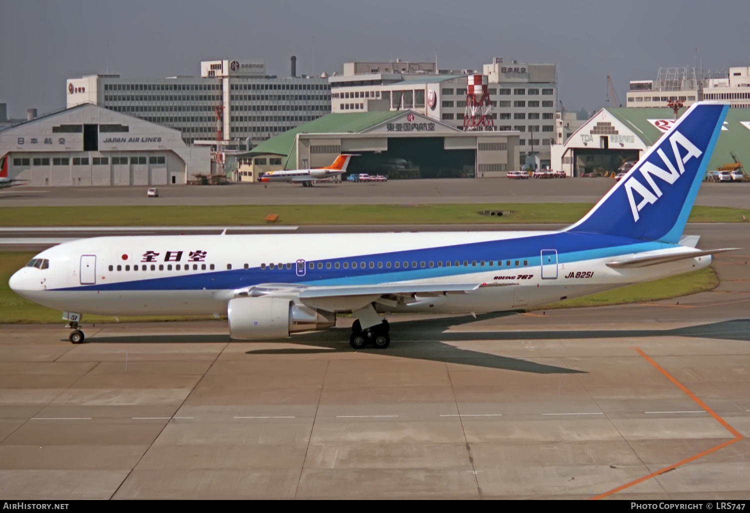 Aircraft Photo of JA8251 | Boeing 767-281 | All Nippon Airways - ANA | AirHistory.net #364780
