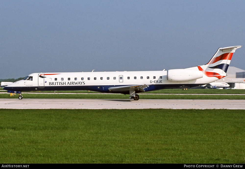 Aircraft Photo of G-ERJE | Embraer ERJ-145EU (EMB-145EU) | British Airways | AirHistory.net #364781