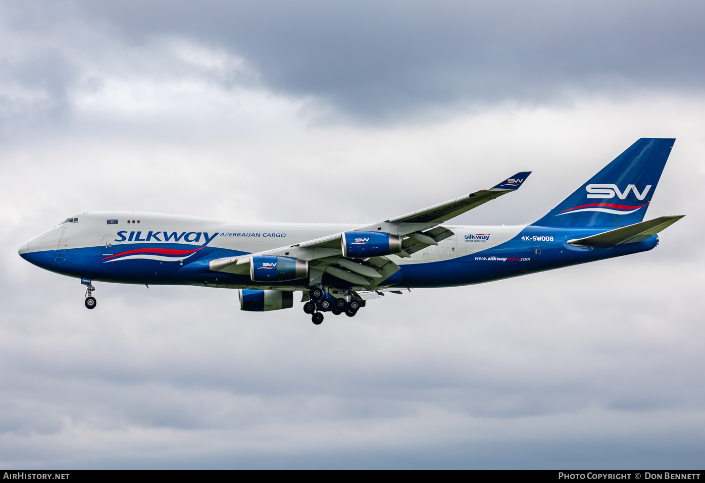 Aircraft Photo of 4K-SW008 | Boeing 747-4R7F/SCD | SilkWay Azerbaijan Cargo | AirHistory.net #364786