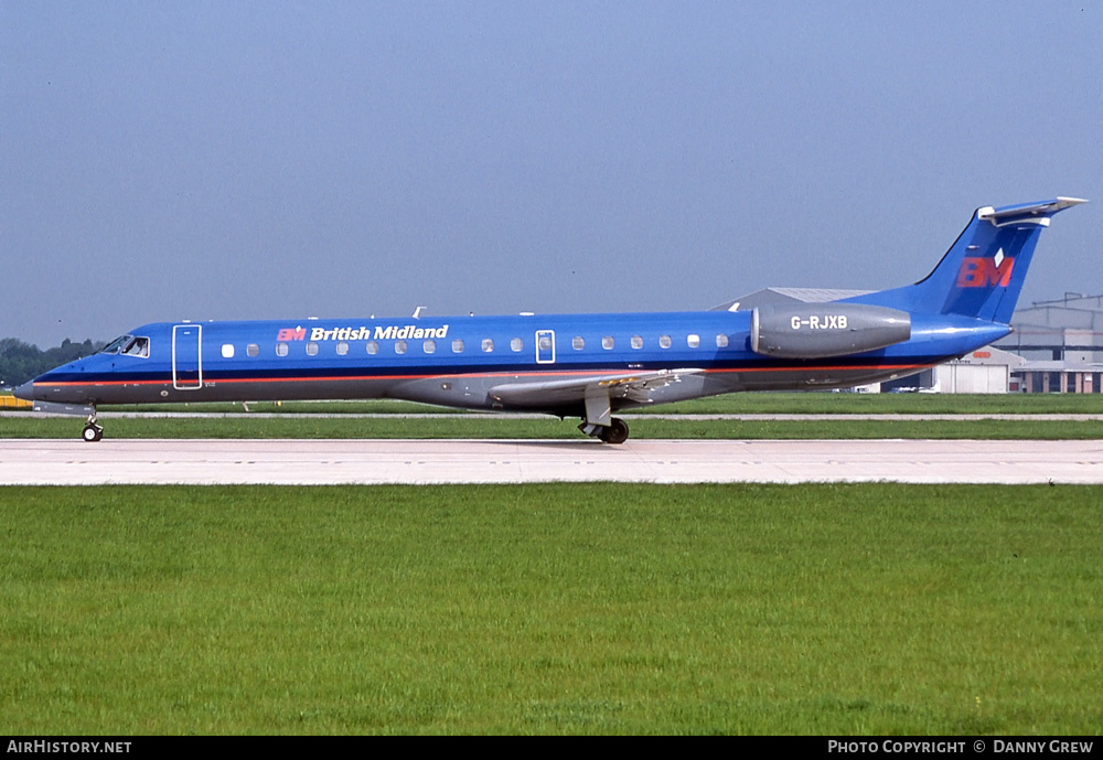 Aircraft Photo of G-RJXB | Embraer ERJ-145EP (EMB-145EP) | British Midland Airways - BMA | AirHistory.net #364792