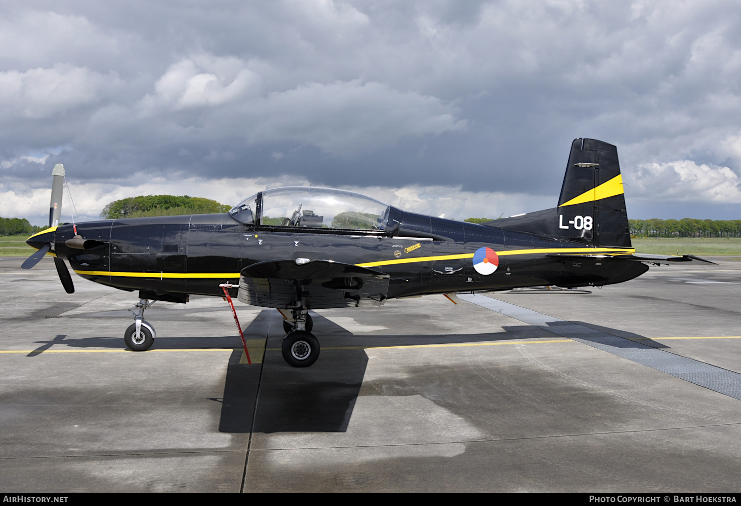 Aircraft Photo of L-08 | Pilatus PC-7 | Netherlands - Air Force | AirHistory.net #364796