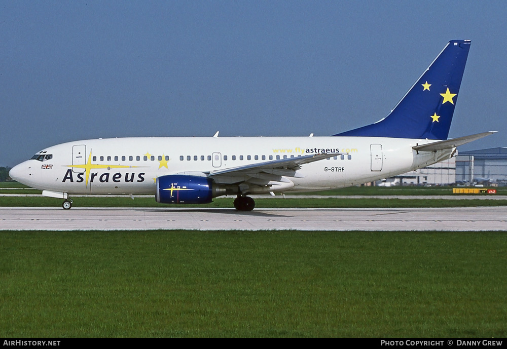 Aircraft Photo of G-STRF | Boeing 737-76N | Astraeus Airlines | AirHistory.net #364799