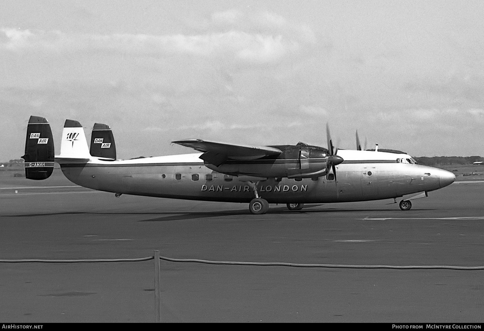 Aircraft Photo of G-AMAH | Airspeed AS-57 Ambassador 2 | Dan-Air London | AirHistory.net #364821