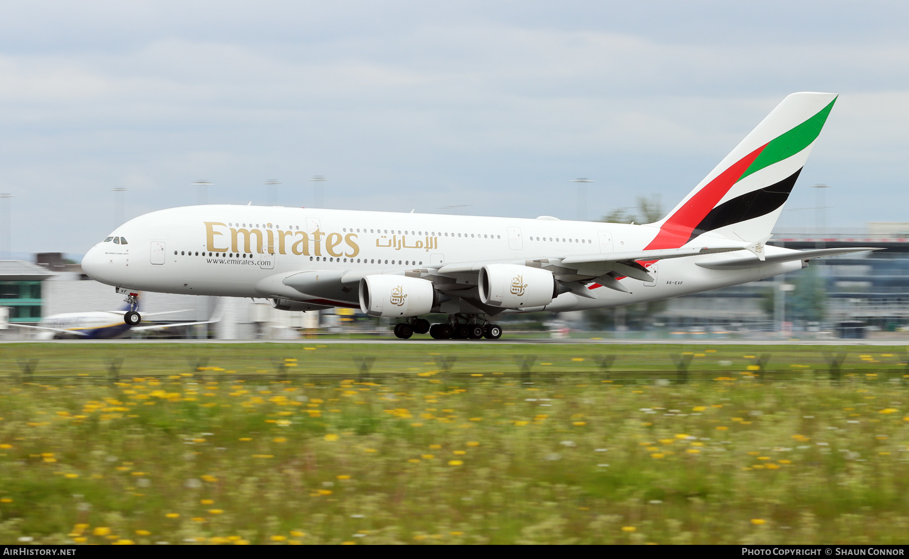 Aircraft Photo of A6-EVF | Airbus A380-842 | Emirates | AirHistory.net #364826