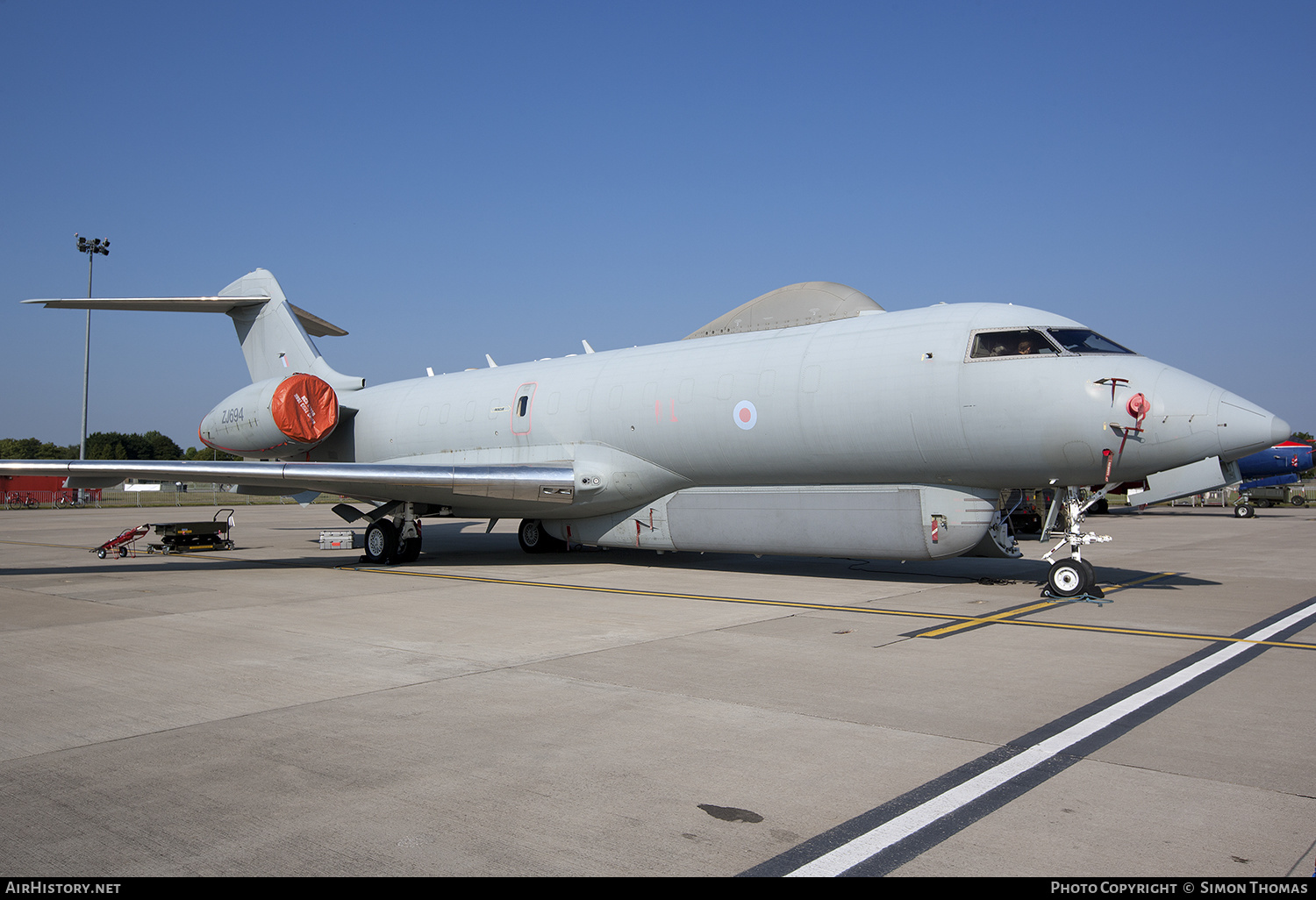 Aircraft Photo of ZJ694 | Bombardier Sentinel R.1 (BD-700-1A10) | UK - Air Force | AirHistory.net #364841