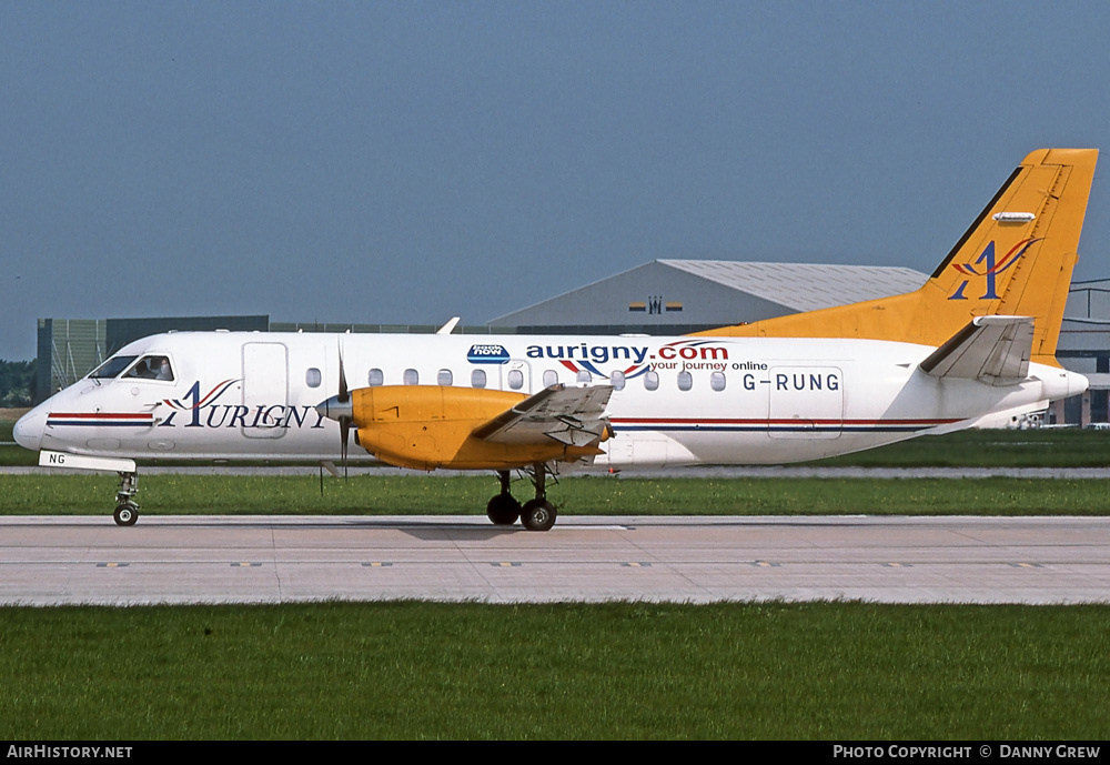 Aircraft Photo of G-RUNG | Saab-Fairchild SF-340A | Aurigny Air Services | AirHistory.net #364853