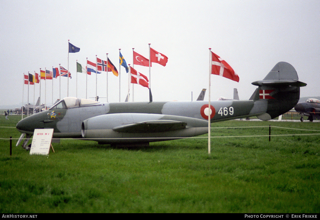 Aircraft Photo of 43-469 | Gloster Meteor F4 | Denmark - Air Force | AirHistory.net #364856