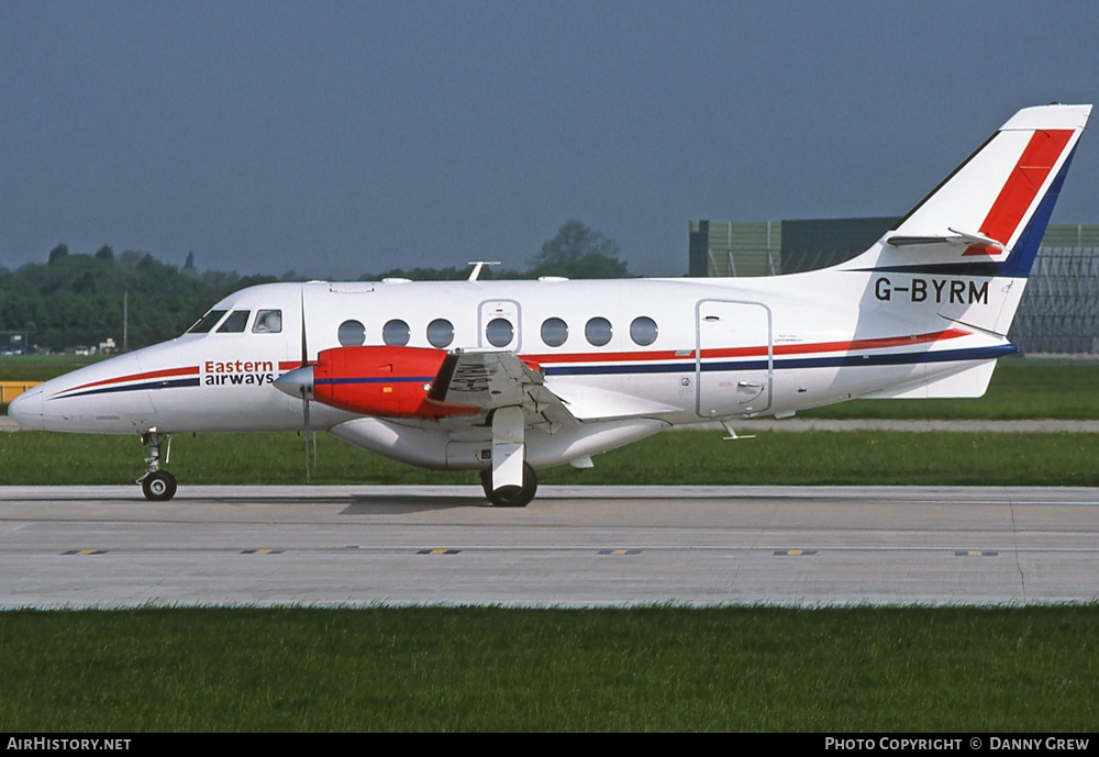 Aircraft Photo of G-BYRM | British Aerospace BAe-3212 Jetstream Super 31 | Eastern Airways | AirHistory.net #364857