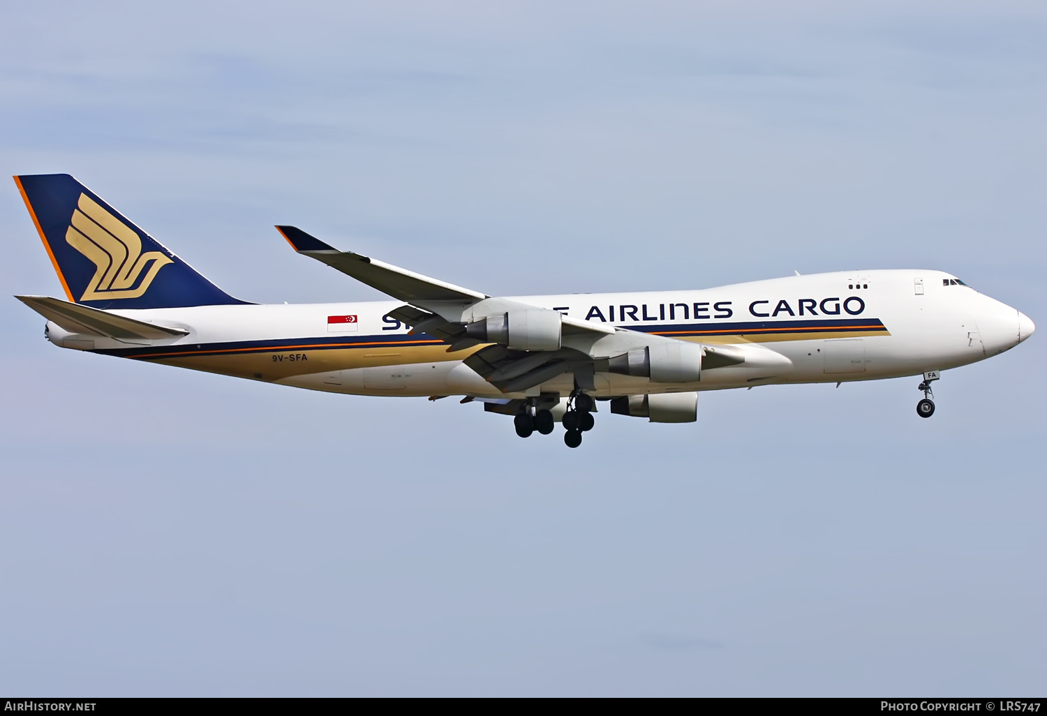 Aircraft Photo of 9V-SFA | Boeing 747-412F/SCD | Singapore Airlines Cargo | AirHistory.net #364864