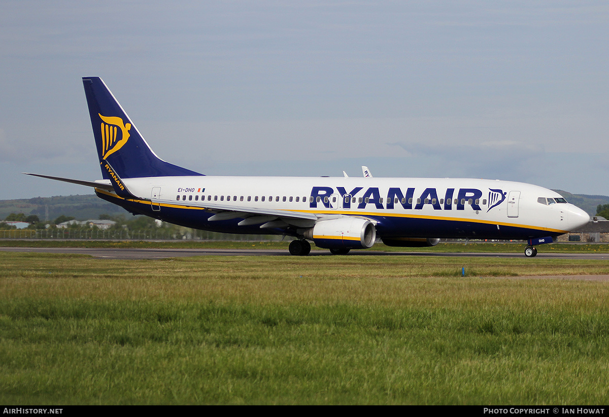 Aircraft Photo of EI-DHO | Boeing 737-8AS | Ryanair | AirHistory.net #364870