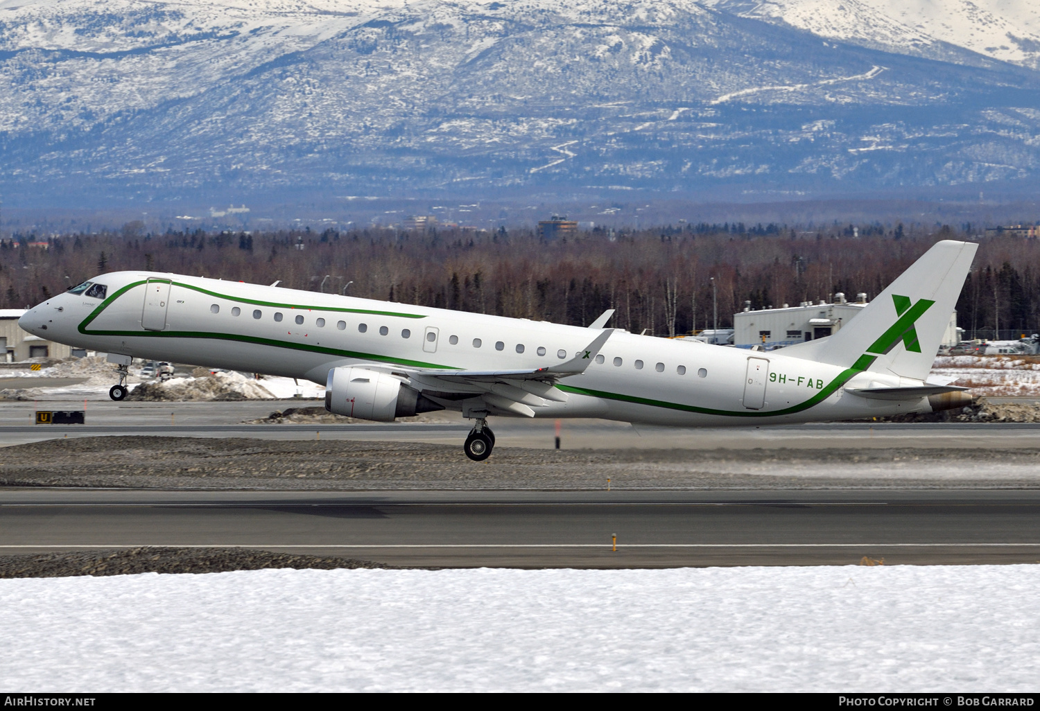 Aircraft Photo of 9H-FAB | Embraer Lineage 1000E (ERJ-190-100ECJ) | AirX Charter | AirHistory.net #364880