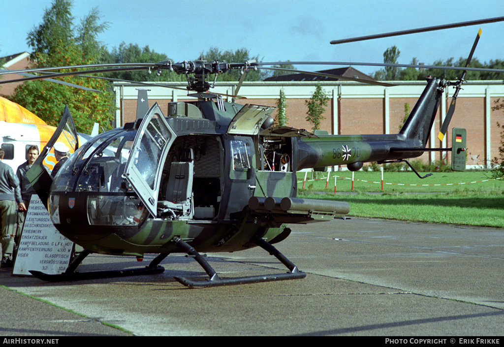 Aircraft Photo of 8670 | MBB BO-105P1M | Germany - Army | AirHistory.net #364895