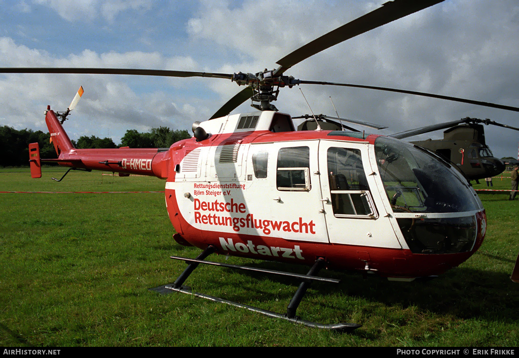 Aircraft Photo of D-HMED | MBB BO-105CB-4 | Deutsche Rettungsflugwacht - German Air Rescue | AirHistory.net #364909