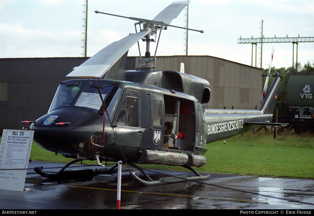 Aircraft Photo of D-HIPP | Bell 212 Twin Two-Twelve | Bundesgrenzschutz | AirHistory.net #364923