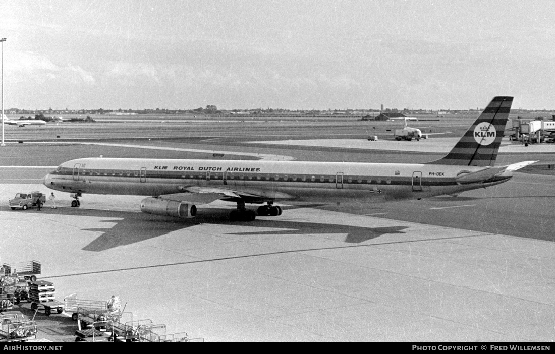 Aircraft Photo of PH-DEK | McDonnell Douglas DC-8-63 | KLM - Royal Dutch Airlines | AirHistory.net #364924