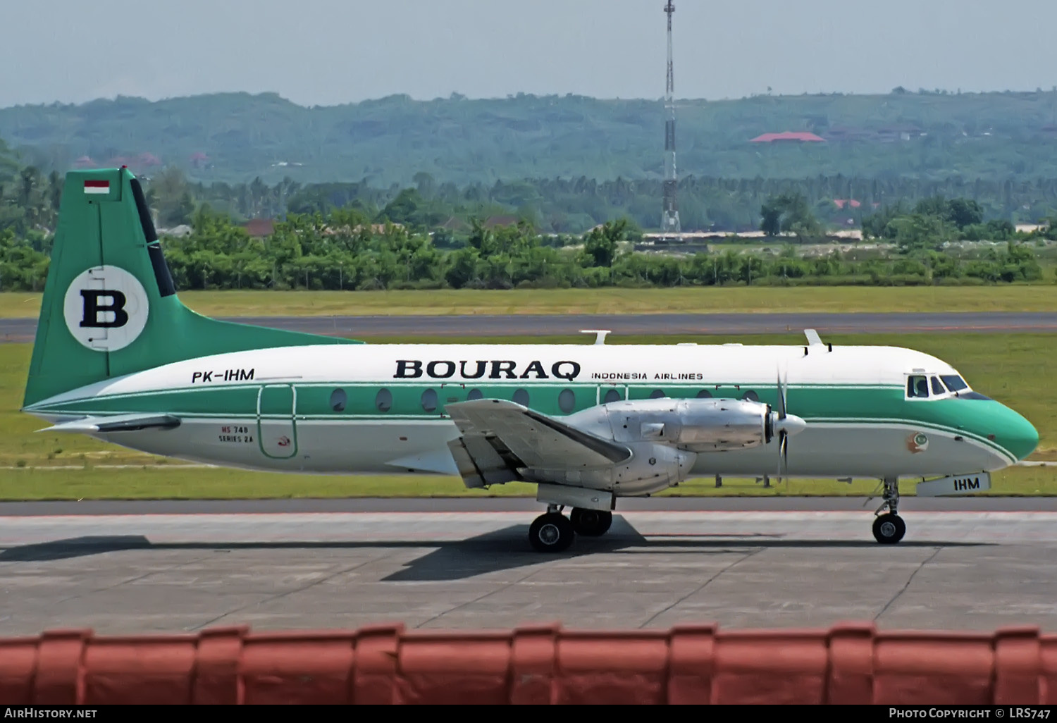 Aircraft Photo of PK-IHM | Hawker Siddeley HS-748 Srs2A/235 | Bouraq Indonesia Airlines | AirHistory.net #364949